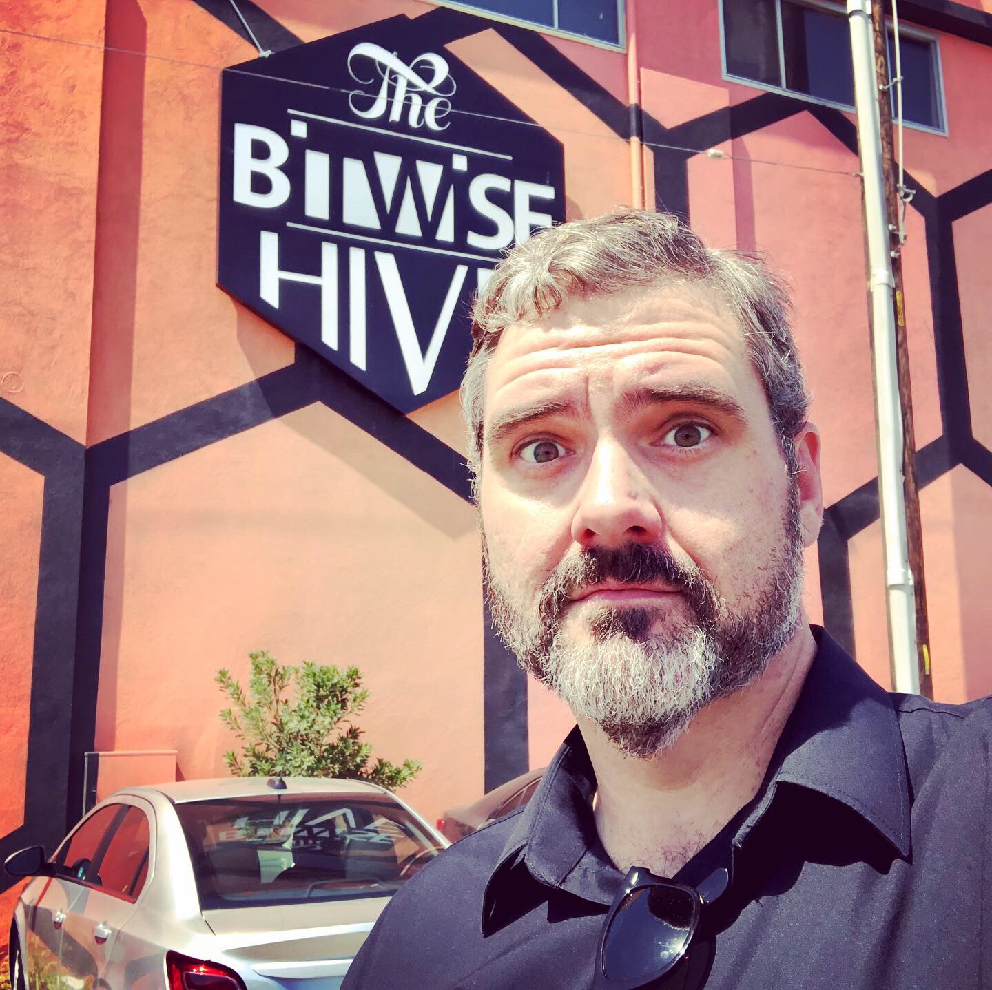 Photo of Instructor Brian Baker at the Bitwise Hive facility in Fresno California.