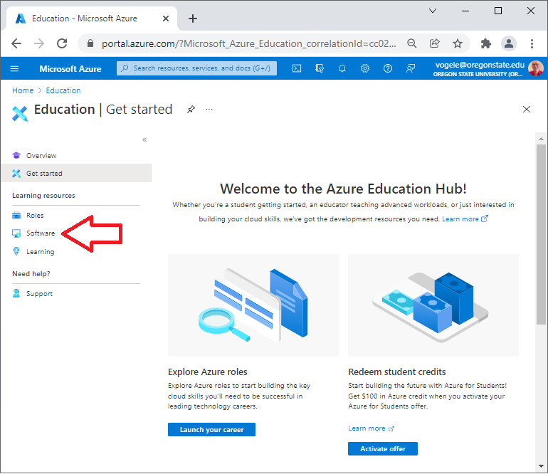 Azure Guide getting started